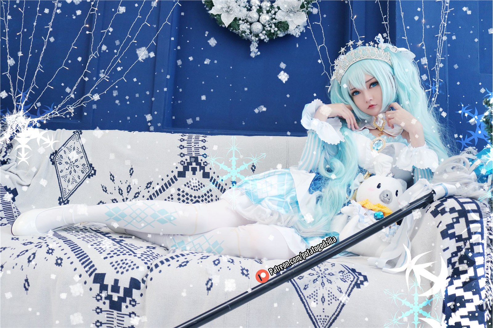 Potato Godzilla - NO.026 Snow Miku(2)